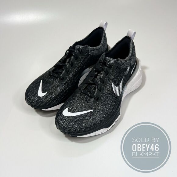 Nike ZoomX Invincible Run Flyknit 3 'Oreo' DR2615-002 Size 6M 7.5W - Picture 2 of 7